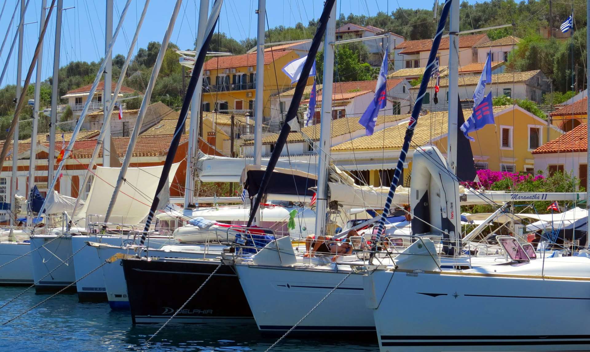 sailing holidays in Corfu