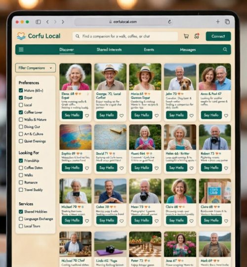 corfu local dating app